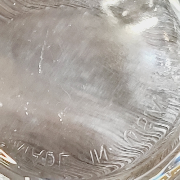 Vintage Halloween Clear Glass Witch Full Moon Bats Mug Set of 6 - Picture 7 of 11